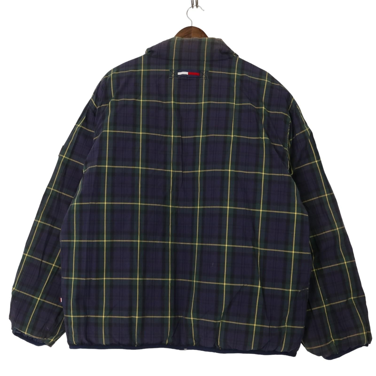 90年代 TOMMY HILFIGER トミーヒルフィガー リバーシブル ダウン 