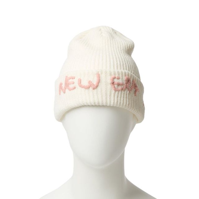 即納]NEWERA ニューエラ ベーシック カフニット モールヤーンニット