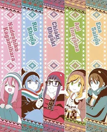 ステッカー付マフラータオル（ゆるキャン△ SEASON3