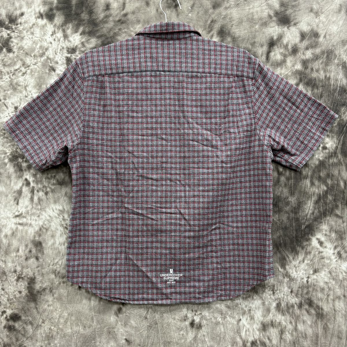 Supreme×UNDERCOVER/シュプリーム×アンダーカバー【23SS】S/S Flannel Shirt/ショートスリーブ フランネルシャツ/M