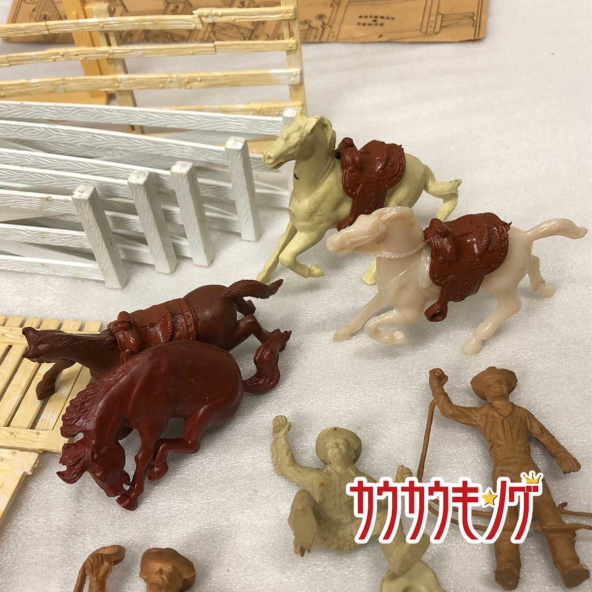 Roy Rogers RODEO Set (1952) medel # 3689 オリジナル USA製