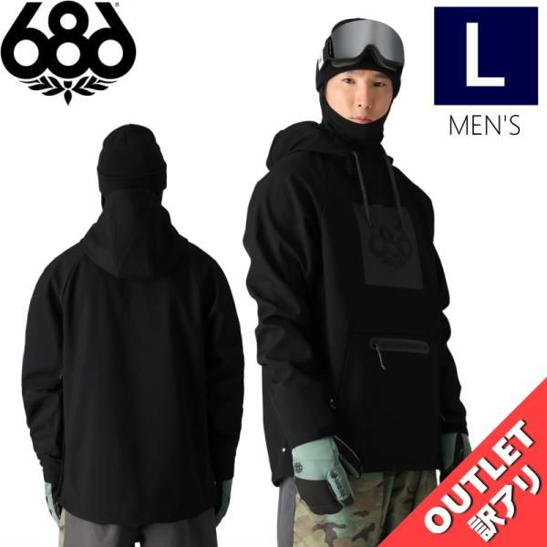 686 24-25 スノーボードウェア ブラック L 2024-25 686 GHOST 2.5L