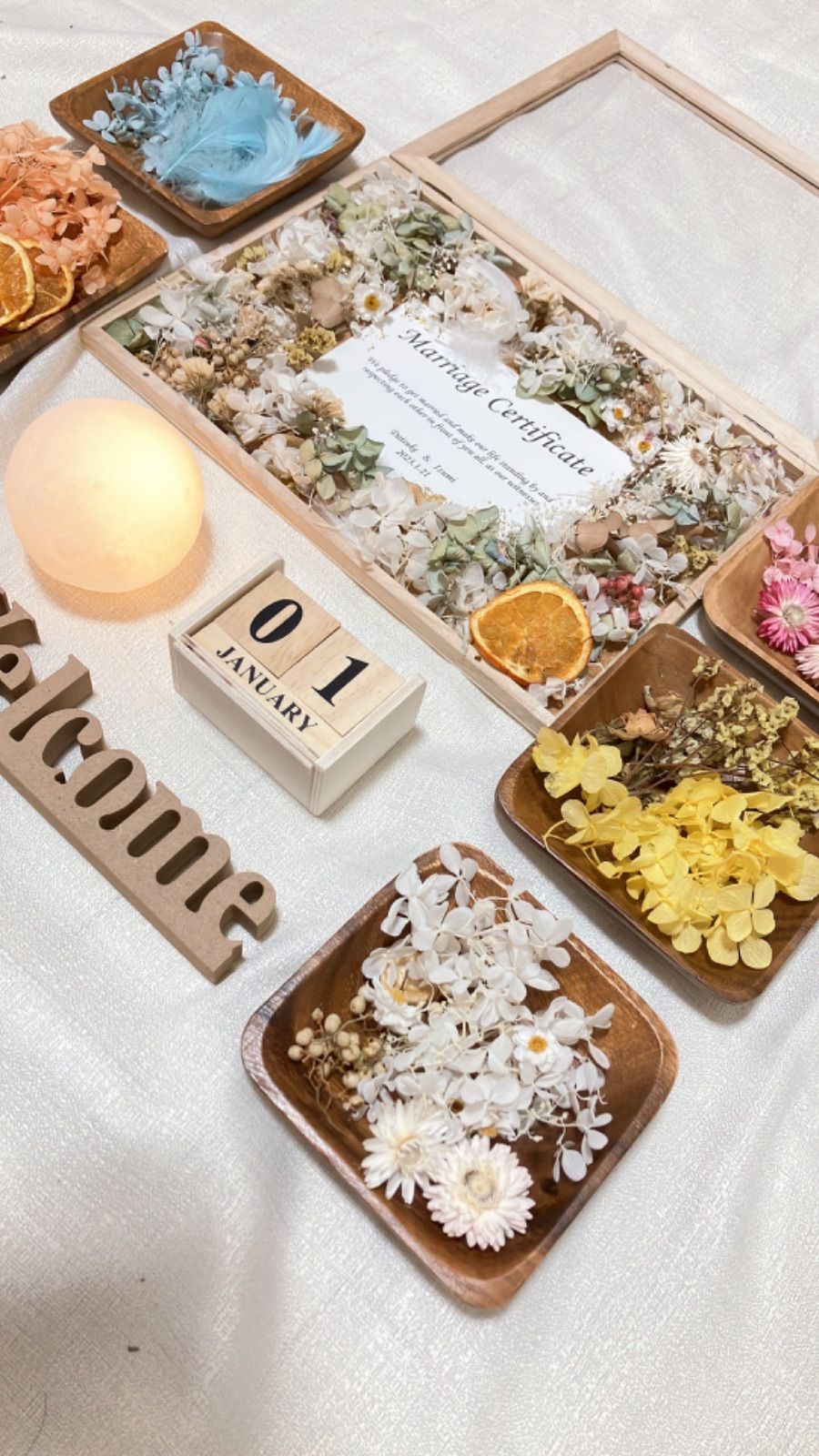 結婚証明書 セット 売り ウェディング