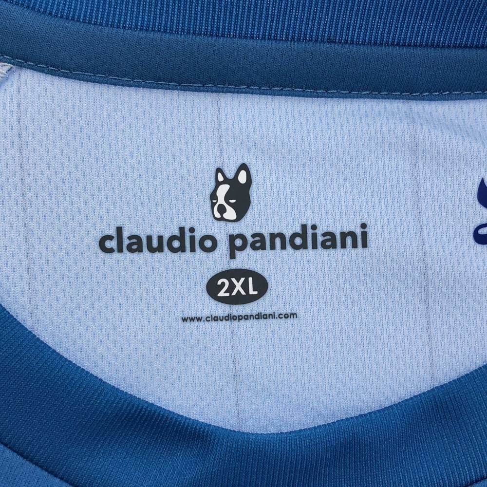 未使用 claudio pandiani クラウディオパンディアーニ 横浜FC ユニフォーム XL ポリエステル 2021 ホーム 半袖 レプリカ サッカー メンズ HN119A69 未使用 claudio pandiani クラウディオパンディアーニ 横浜FC