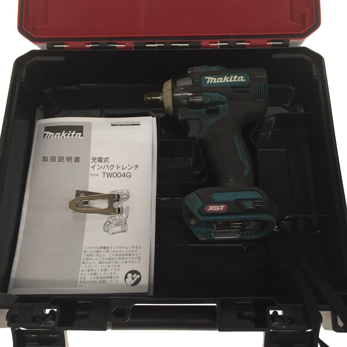 △△MAKITA マキタ 40V インパクトレンチ ケース付き TW004G ブルー