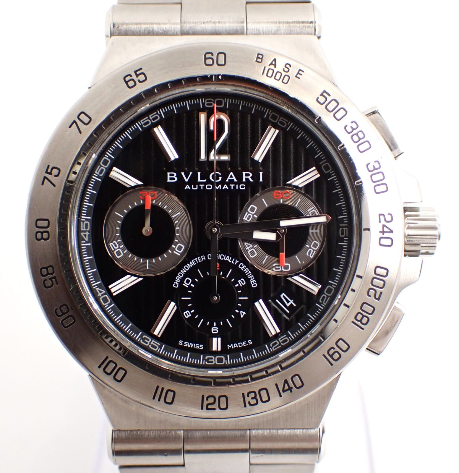 美品 BVLGARI(ブルガリ) ディアゴノプロフェッショナル DP42SCH 
