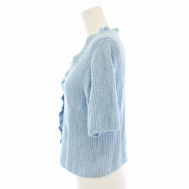 CASA FLINE - YANUK×CASA ヤヌーク カーサフライン フリルカラーショートトップス yanuk×casafline Frillcollar Short Tops - メルカリ
