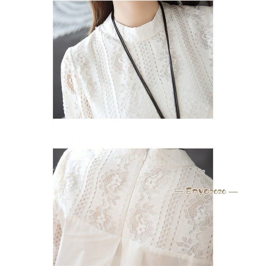 ブラウスレースチュニックチュニック花柄刺繍レース白丸首春夏ワンピースレディース大人可愛い洋服袖コンシャスノーカラーゆったりきれいめ ブラウスレースチュニックチュニック花柄刺繍レース白丸首春夏