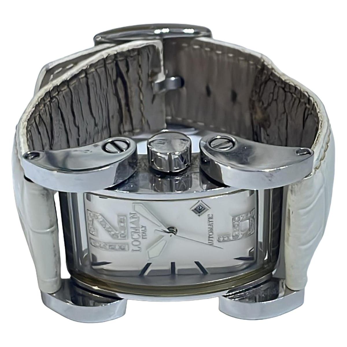 LOCMAN ロックマン 腕時計 ラテンラバー R.501 レディース ダイヤモンド 白