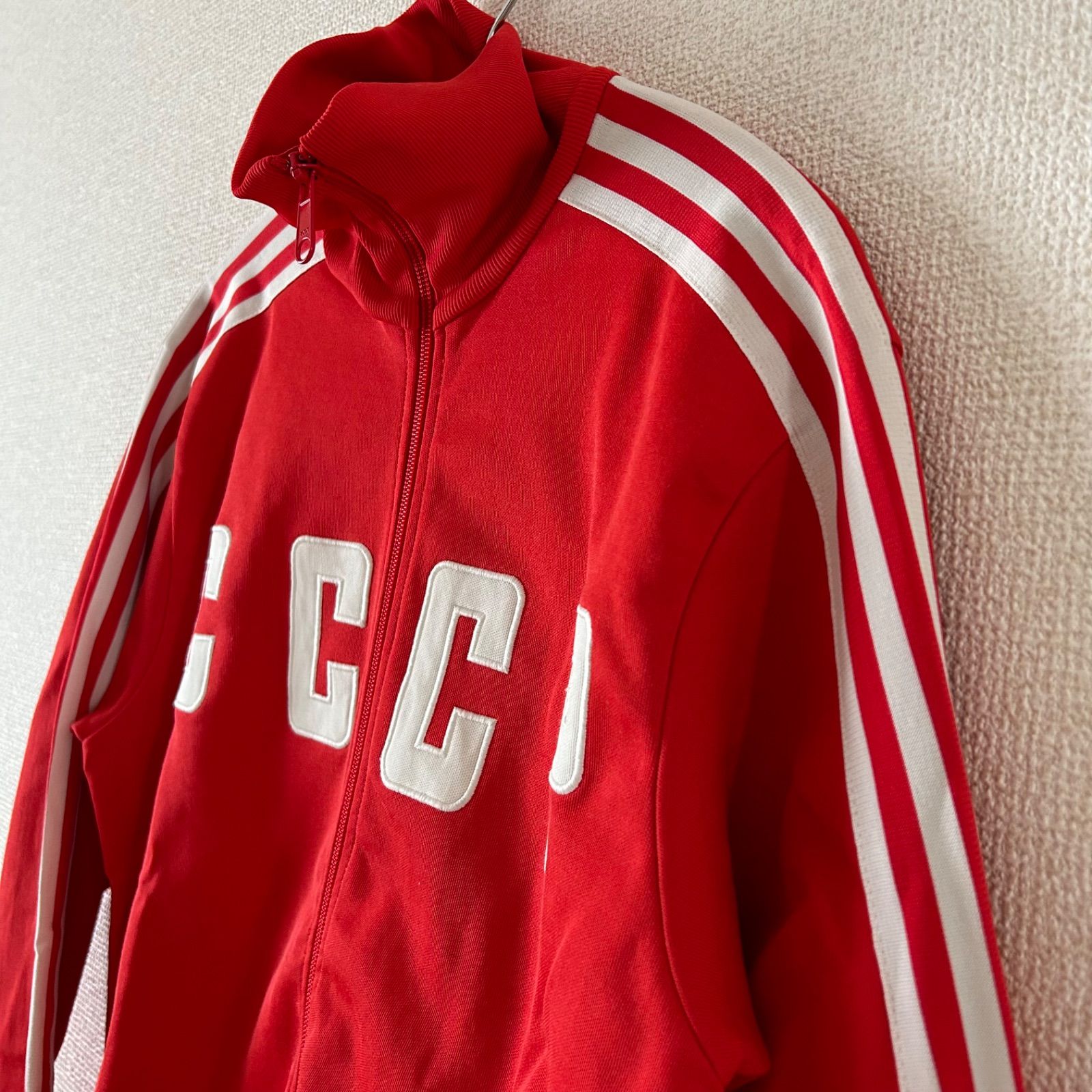 adidas アディダス CCCP トラックジャケット ジャージ RED S - メルカリ