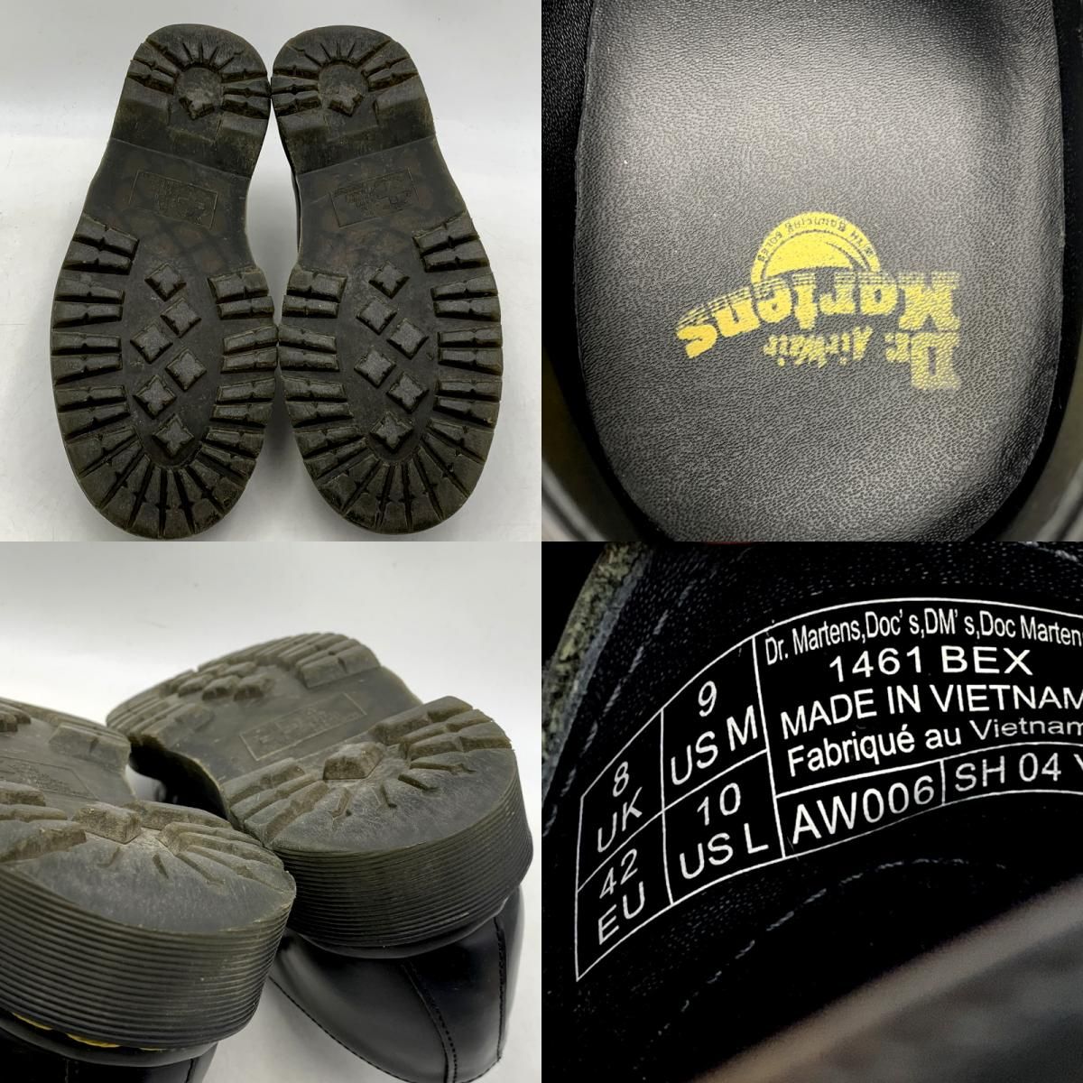 Dr. Martens イエローステッチ3ホールシューズ uk4 楽天市場】Dr.Martens 3HOLE 1461 Z BLACK ドクターマーチン 3