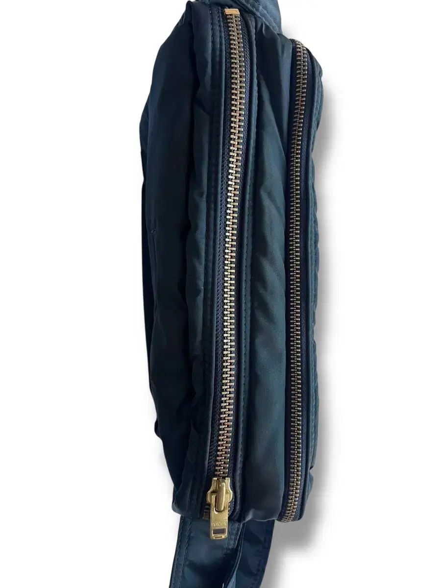 新型 ポーター タンカー ウエストバッグ アイアンブルー ネイビー