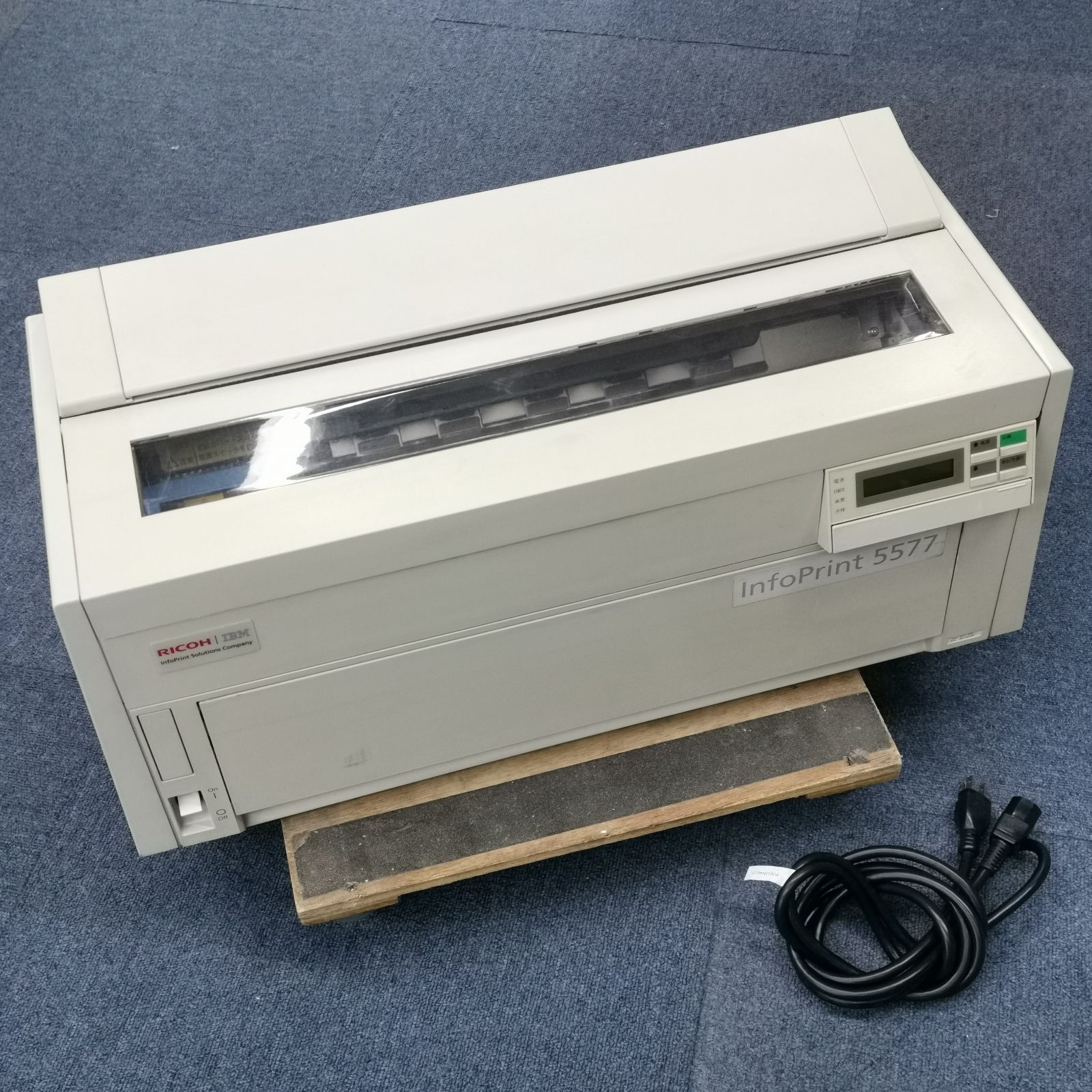 リコー 5577-G05 インパクトプリンター InfoPrint 5577 モデルG05 Q00308 楽天市場】【中古】 IBM/RICOH 5577-C02 ドットインパクト