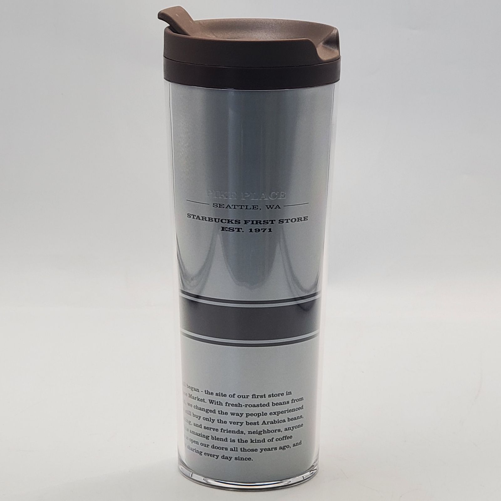 Starbucks Coffee - 　スターバックス　アメリカ限定　タンブラー　シルバー スターバックス タンブラー シルバー」の人気商品一覧 | 安い