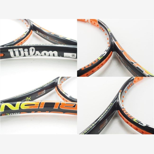 中古 テニスラケット ウィルソン バーン 100エルエス 2015年モデル (G2)WILSON BURN 100LS 2015