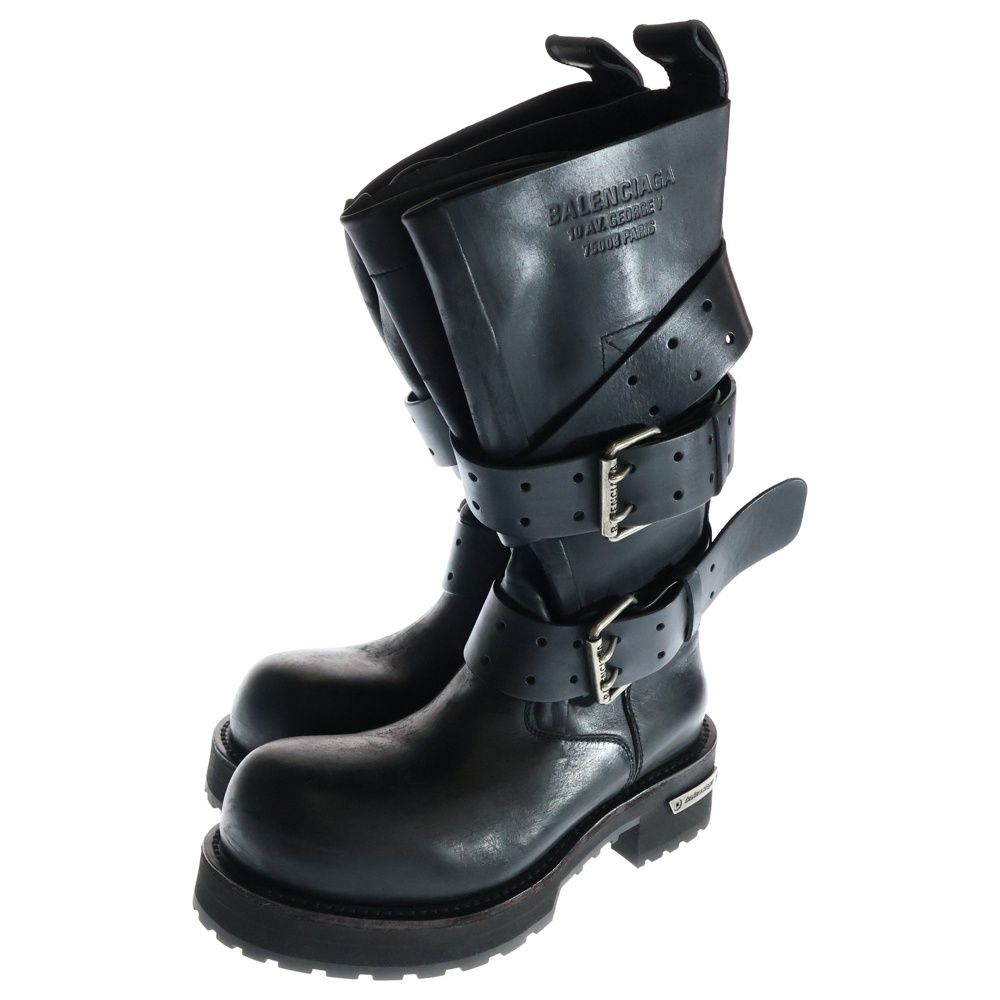 バレンシアガ BALENCIAGA (バレンシアガ) VENOM HIGH BOOTS 833592WBEQ11000
