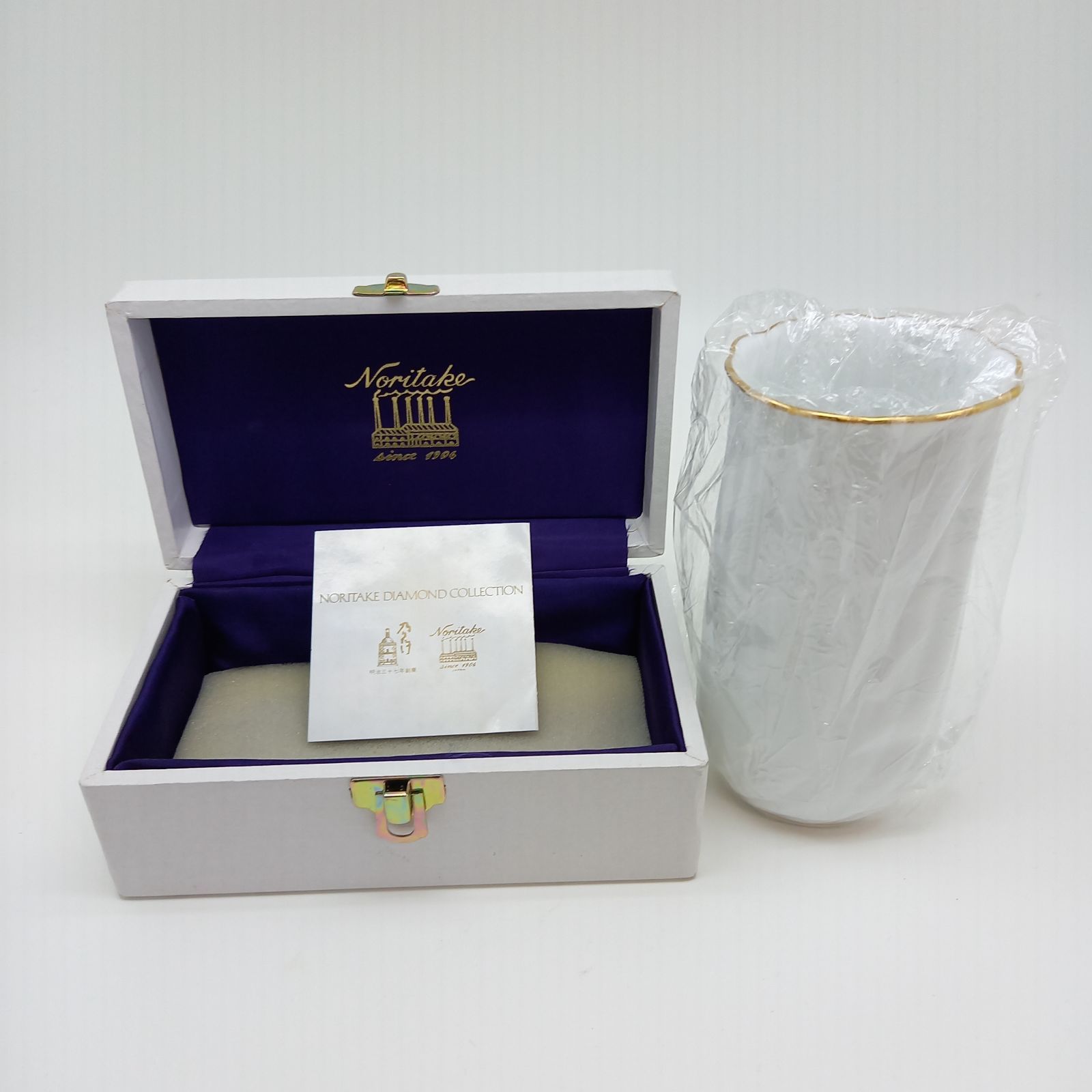 Noritake DIAMOND COLLECTION フラワーベース ノリタケ