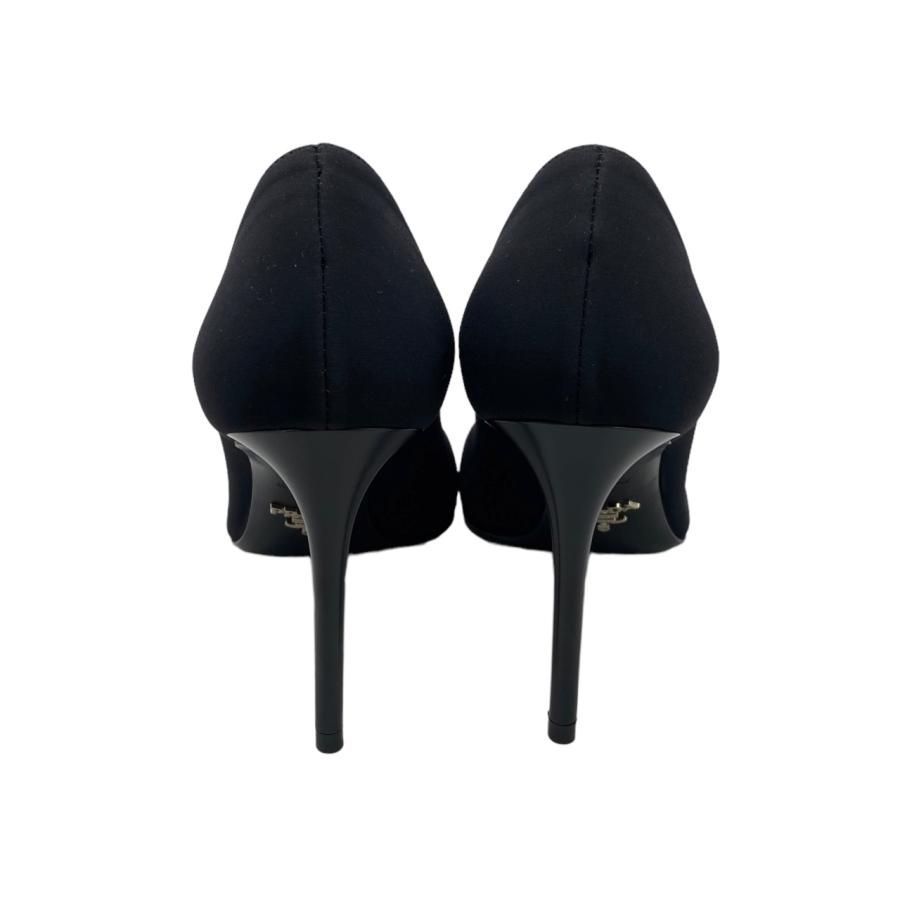 ☆E2610 プラダ パンプス ハイヒール 38サイズ ブラック PRADA