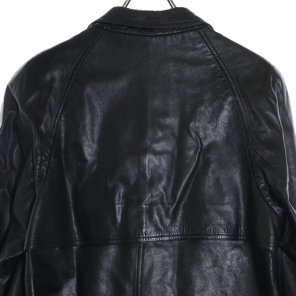 GUCCI (グッチ) 70s レザー トレンチコート ブラック - メルカリ