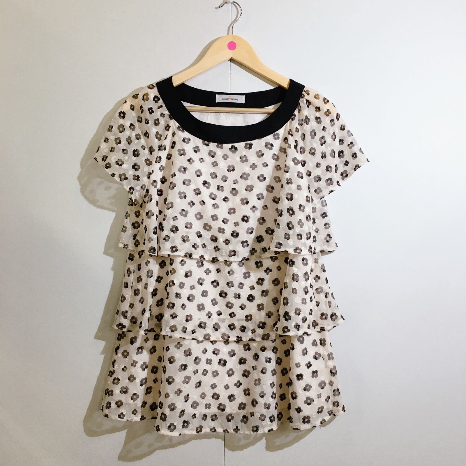 ギャラリービスコンティ チュニック 3 レディース 花柄/リボン 美品 