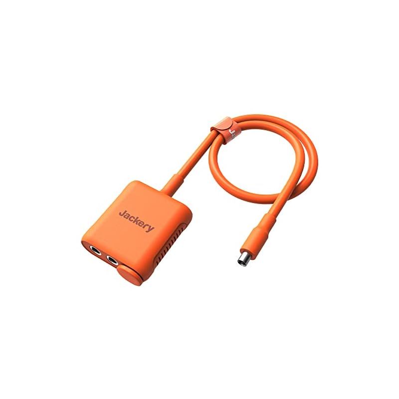 ♥ Jackery SolarSaga ソーラーパネル 直列 接続用 アダプター ジャクリ ソーラーパネル用 3分岐 DC 変換アダプター コネクタ 分岐 Jackery ポータブル電源 対応 0