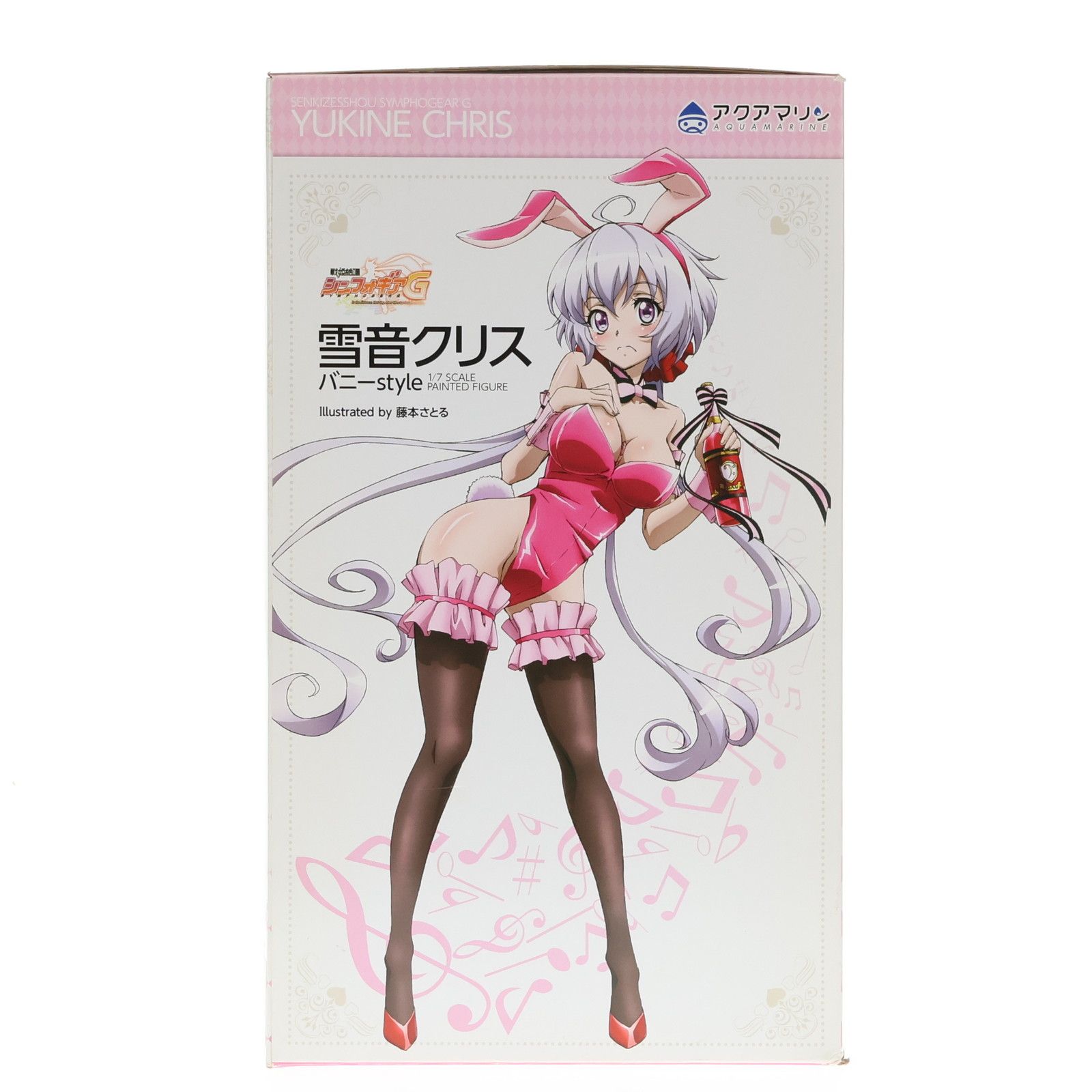 雪音クリス(ゆきねクリス) バニーstyle 戦姫絶唱シンフォギアG 1/7 完成品 フィギュア アクアマリン Amazon | 戦姫絶唱シンフォギアG 雪音クリス バニーstyle BLACK