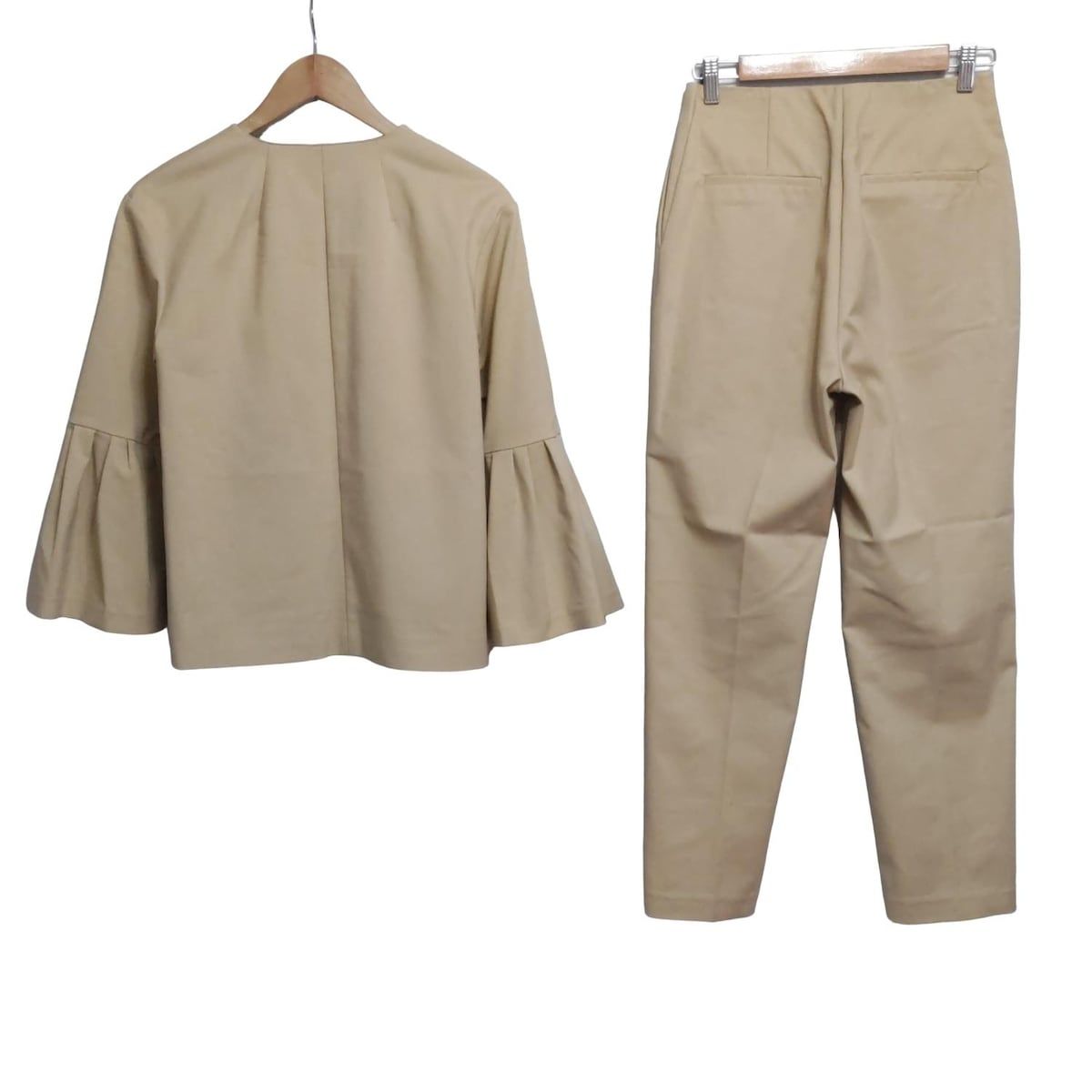 Mila Owen ミラオーウェン レディースパンツセットアップ レディース - ベージュ