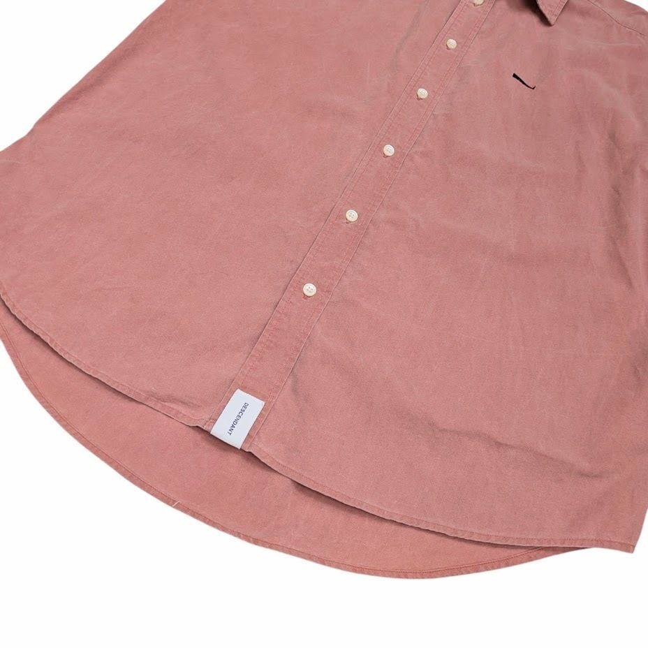 DESCENDANT HORIZON SS SHIRT 231WVDS-SHM09 ORANGE ディセンダ