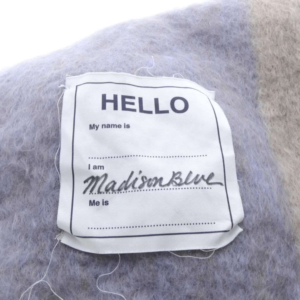 MADISONBLUE モヘヤブランケット