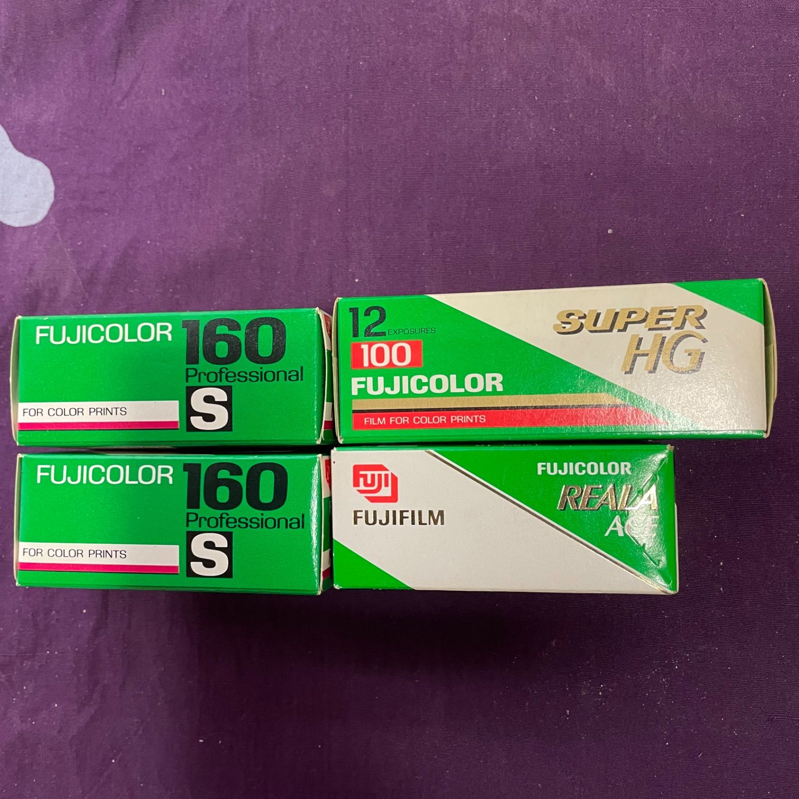 FUJICOLOR REALA ACE 100など　期限切れフィルム5本セット FUJICOLOR REALA ACE 100など 期限切れフィルム5本セット （The