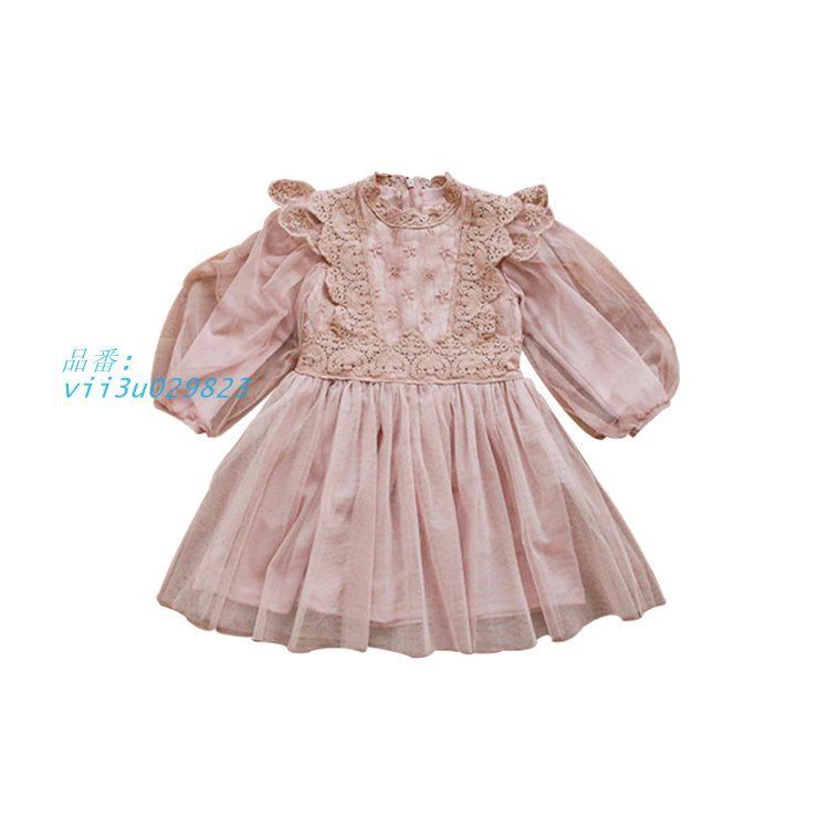 ワンピース キッズ 女の子 長袖 チュール 子供 子供服 ドレス チュールワンピース ベビー 長袖ワンピース 即納チュール 送料無料 春秋冬 韓国子供服 レースワンピースチュールスカートチュチュ