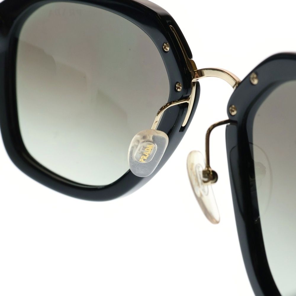 PRADA (プラダ) サングラス ブラックフレーム ブラウンレンズ  