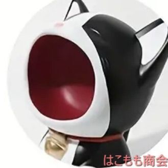 猫置物 レジン製 キーホルダー付き マンガ調インテリア マルチサイズ展開 室内外装飾 オフィス収納 アート風ホームデコ 猫好き向けプレゼント ギフト雑貨 リビングルーム ダイニングルーム キッチン 小物 小物置き シンプルデザイン マルチ