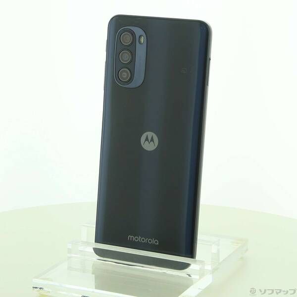 中古品〕 moto g52j 5G 128GB インクブラック PATM0000JP SIMフリー