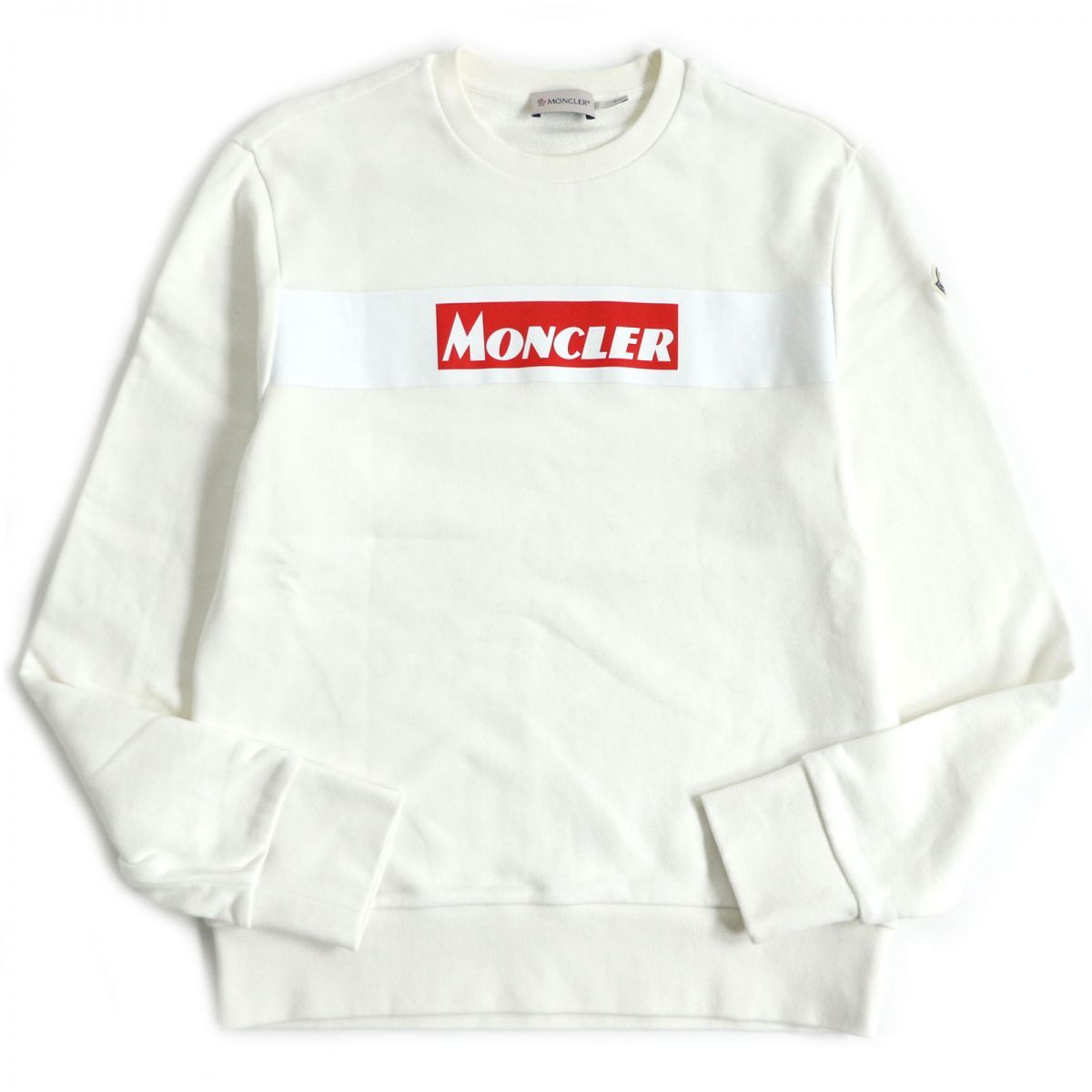 美品□20SS MONCLER/モンクレール MAGLIA ボックスロゴ/ロゴワッペン 