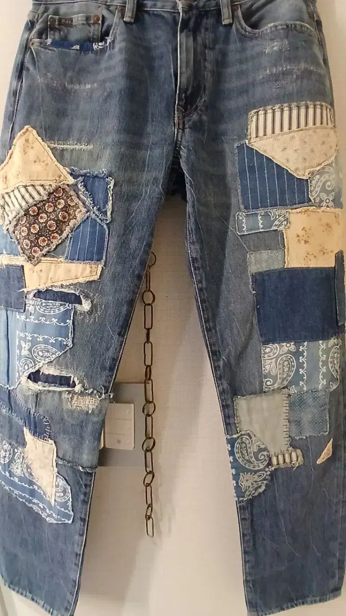 パッチワーク デニム