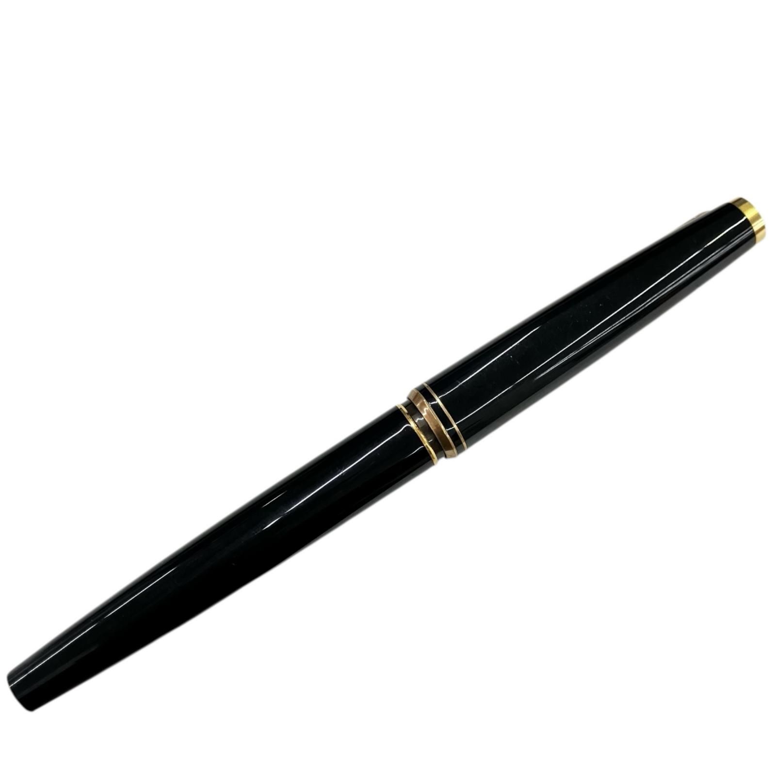 モンブラン　万年筆　K14/ct 585 186000 現状品 MONTBLANC モンブラン 万年筆 585 ブラック K14