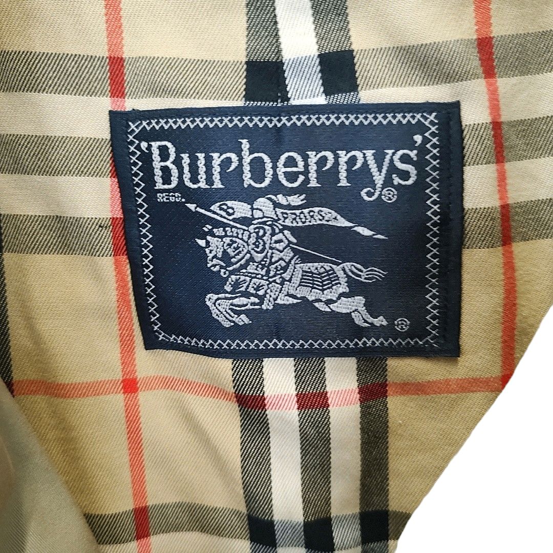 BURBERRY バーバリー Vintage ヴィンテージ 裏地チェック ステン