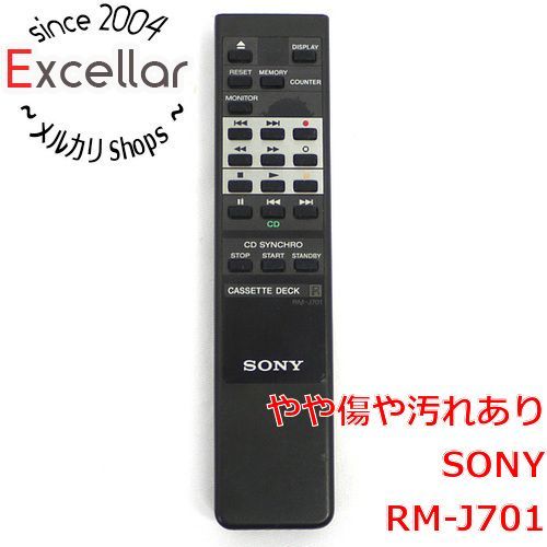 bn:6] SONY カセットデッキリモコン RM-J701 - メルカリ