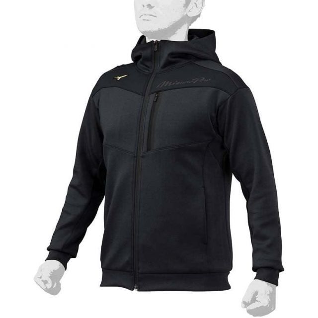 美品　ミズノプロ テックスウェットフーディテックスウェット　サイズL ミズノ(MIZUNO) 野球 ミズノプロ テックスウェットフーディ