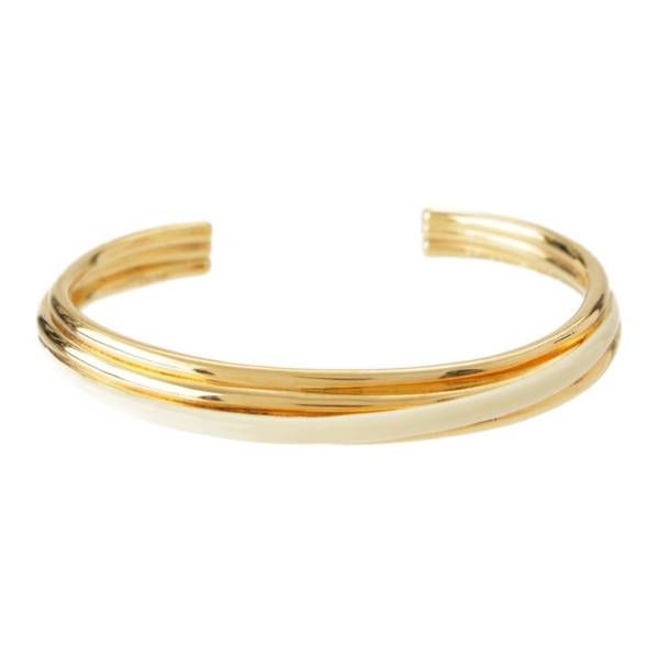 セリーヌ】Celine ツイストライン バングル ブレスレット SOB4119 C1