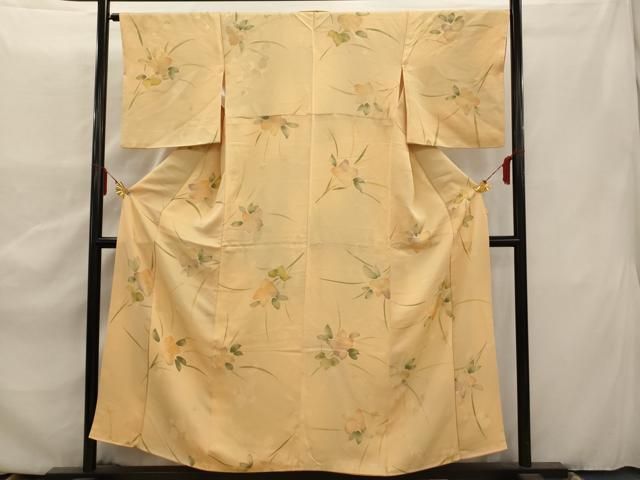 平和屋着物○上質な小紋 鹿の子文 正絹 逸品 AAAZ1777ph