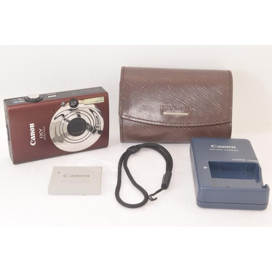 ☆美品☆ Canon キャノン IXY DIGITAL トップ 20 IS ブラウン