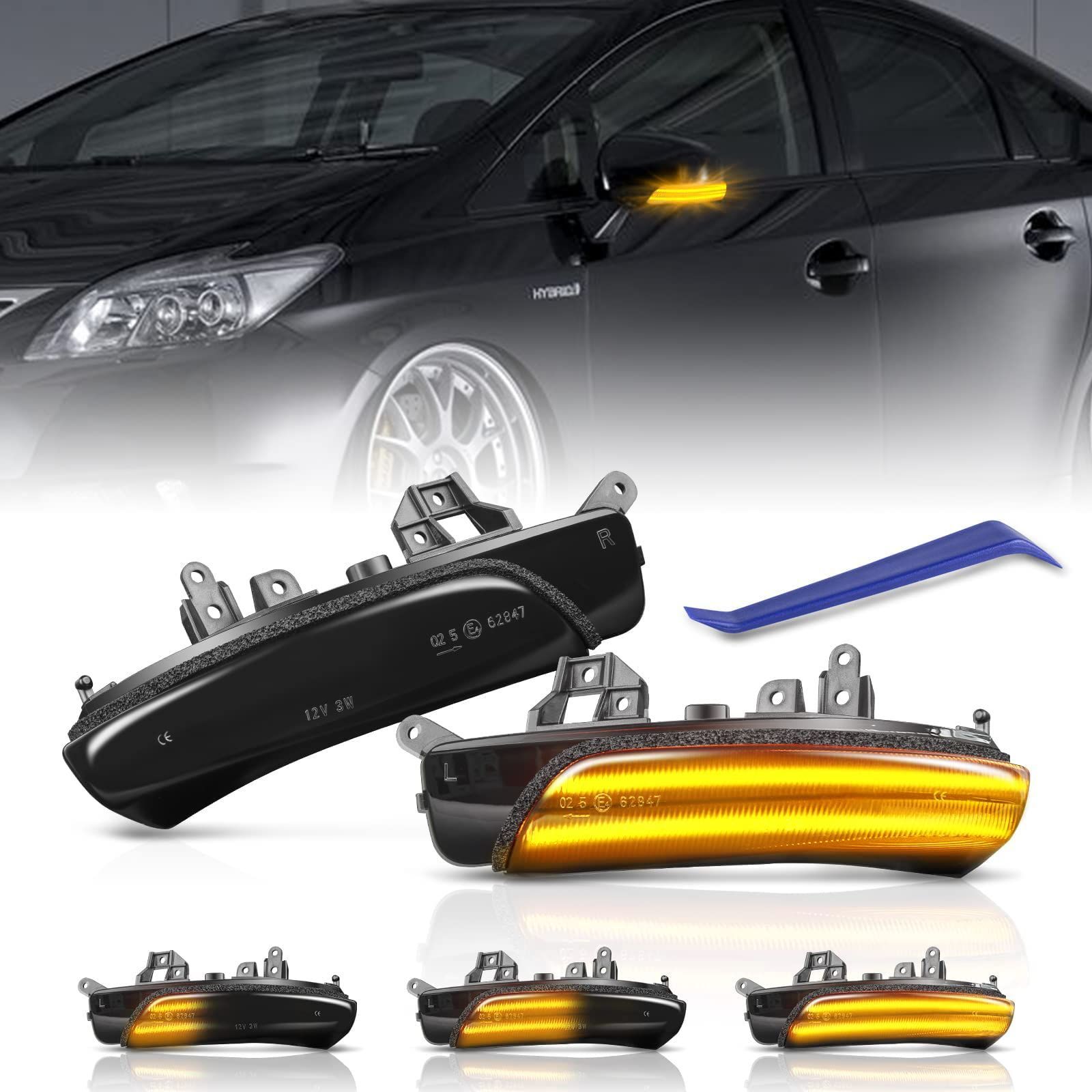 トヨタ純正 プリウスα ZVW40 前期 左テールライト STANLEY 47-46 動作