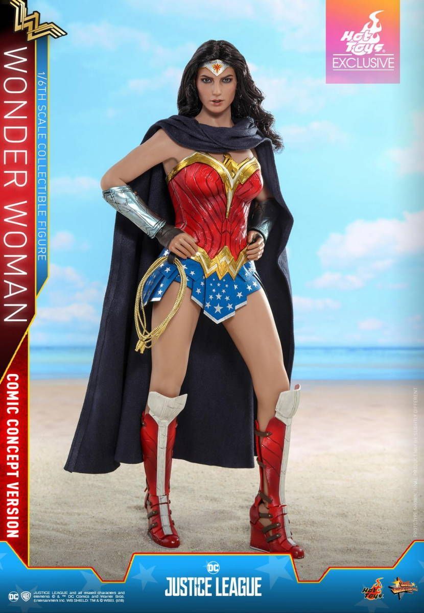 ホットトイズ 1/6 ワンダーウーマン コミックカラー・コスチューム版 2018 ホットトイズ 1/6 ワンダーウーマン コミックカラー