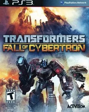 【中古】PS3ソフト 北米版 TRANSFORMERS FALL OF CYBERTRON(国内版本体動作可)