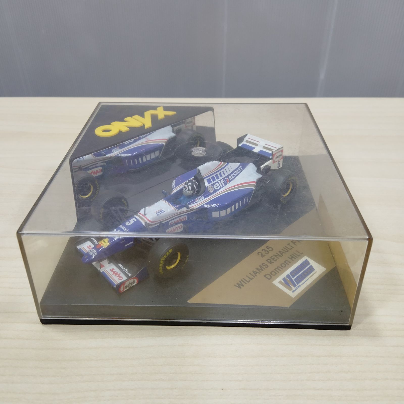 オニキス ウィリアムズ ルノー FW17 デイモン ヒル　ONYX　235　WILLIAMS RENAULT FW17 Damon HIIL