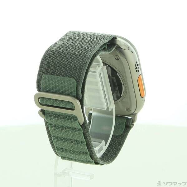 〔 品〕 Apple Watch Ultra GPS Cellular 49mm チタニウムケース グリーンアルパインループ 344 WWW_OPDRERGINERDOGAN_COM