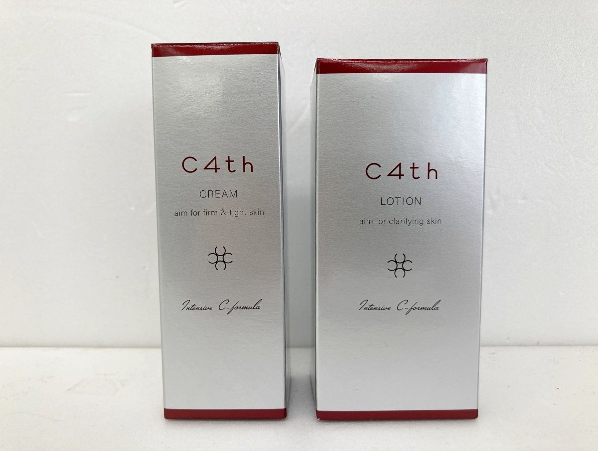 未開封 フューチャーラボ C4th シーフォース 化粧水 (90ml)＋クリーム 