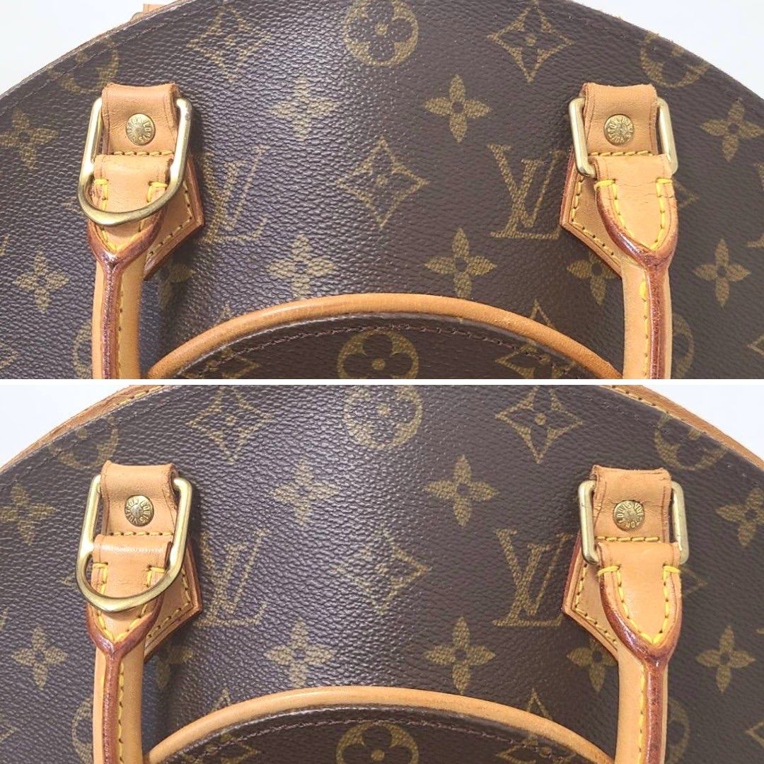 超美品】ルイヴィトン エリプス モノグラム MM ハンドバッグ M51126 ブラウン PVC レザー レディース LOUIS VUITTON(CB023-m)  - メルカリ